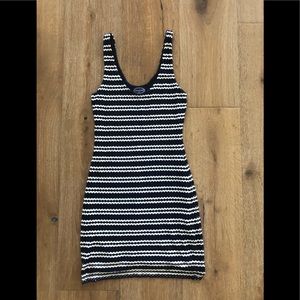 Scoop NYC Striped Tank Mini Dress